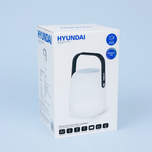 Hyundai - Enceinte Bluetooth portable - lumière Beat