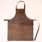 Leather BBQ Apron by Buccan